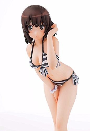 Aquamarine Saekano Megumi Kato Swimsuit Style 1/8 Pvc Figure F/s