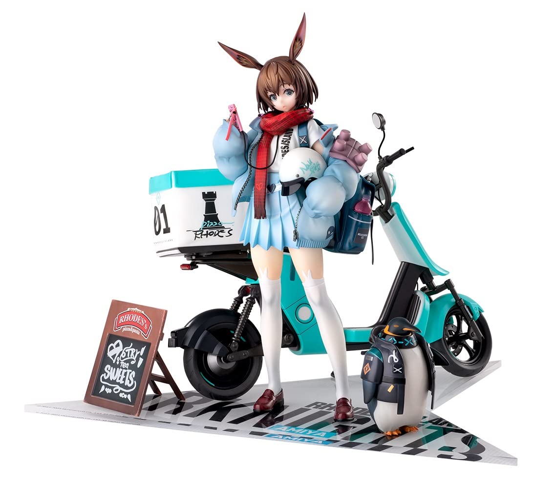 Arknights Amiya Apprentice Courier Ver. Deluxe Edition 1/7 Scale Pvc Abs Pre-Painted Figure- Japan Figure Store - #1 Bring To You The Best Japanese Goods