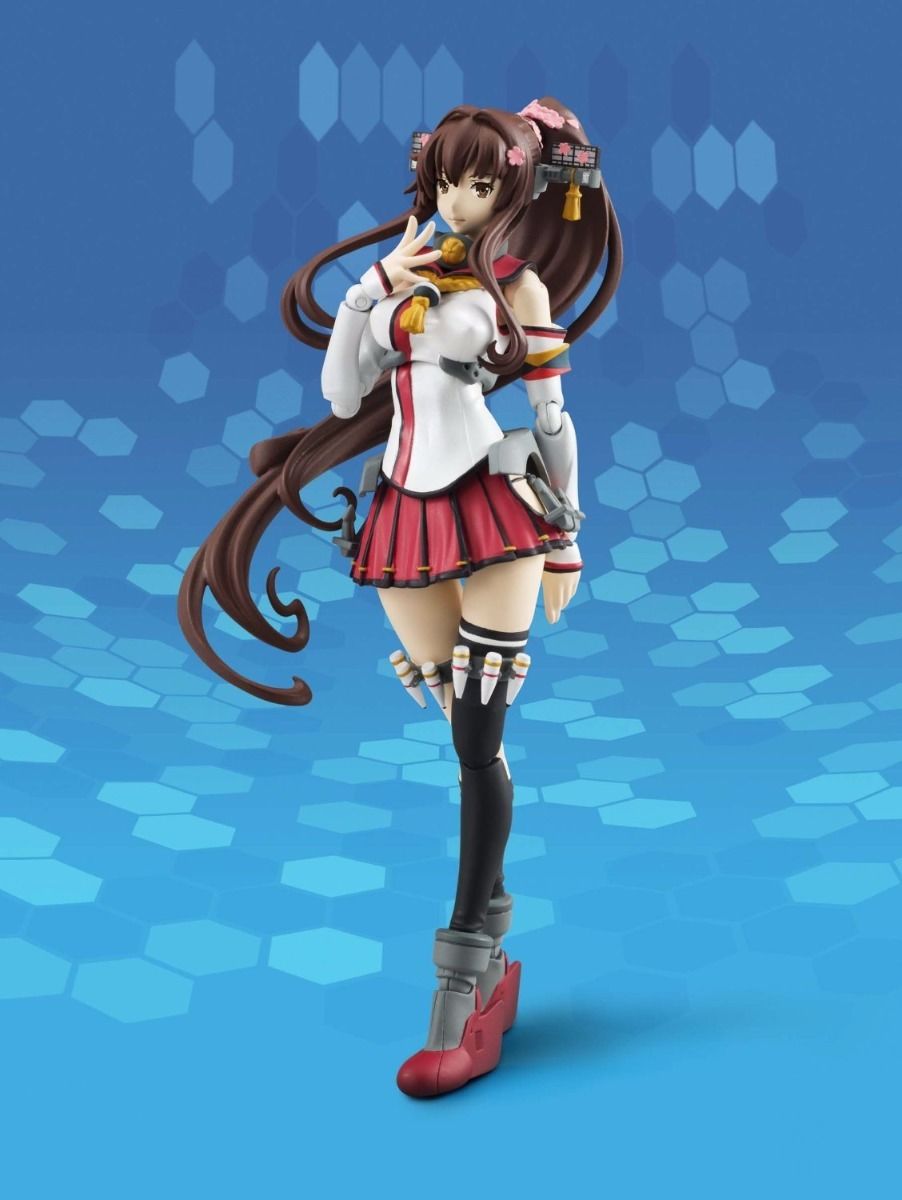 Armor Girls Project Kantai Collection Kancolle Yamato Action Figure Bandai Japan