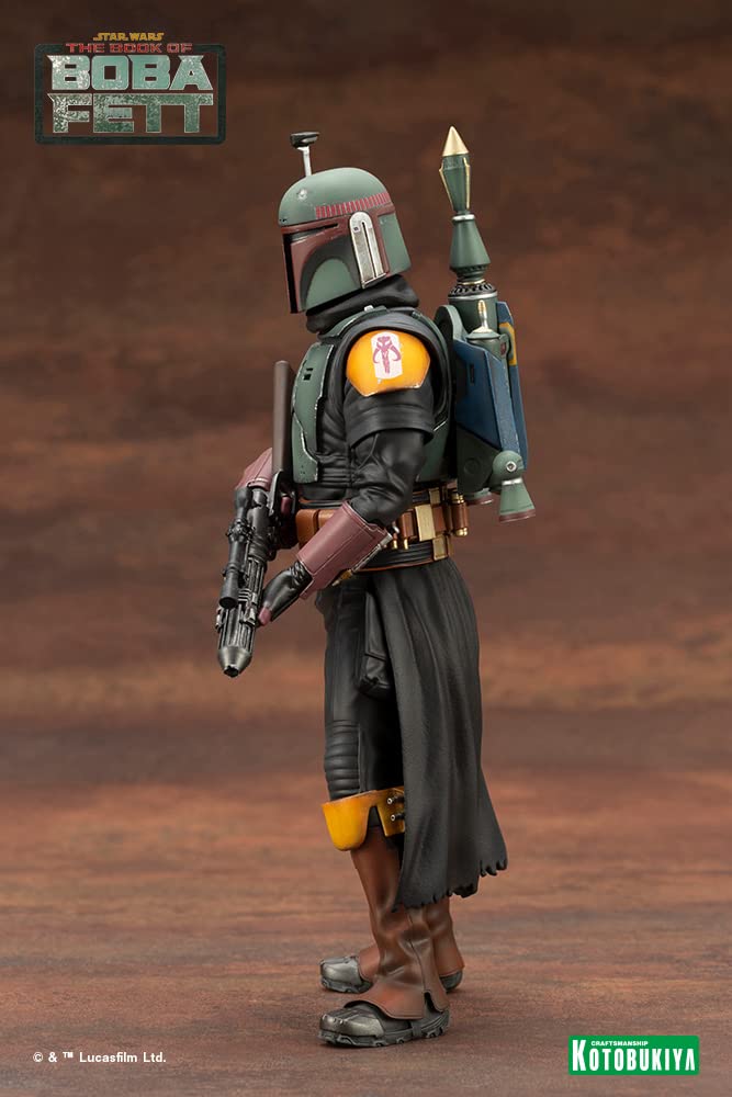Artfx+ Boba Fett/The Book Of Boba Fett 1/10 Scale Pvc Painted Simple Assembly Figure- Japan Figure Store - #1 Bring To You The Best Japanese Goods