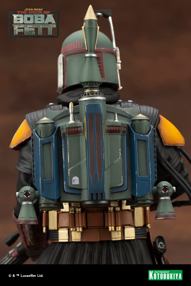 Artfx+ Boba Fett/The Book Of Boba Fett 1/10 Scale Pvc Painted Simple Assembly Figure- Japan Figure Store - #1 Bring To You The Best Japanese Goods