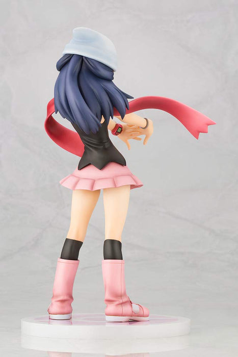 KOTOBUKIYA Artfx J Dawn Hikari With Piplup 1/8 Scale Figure Pokemon- Japan Figure Store - #1 Bring To You The Best Japanese Goods