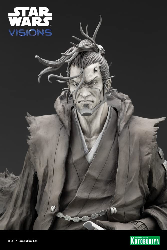 Artfx Star Wars: Visions Ronin -The Duel- 1/7 Scale Pvc Painted Simple Assembly Figure Sw196- Japan Figure Store - #1 Bring To You The Best Japanese Goods