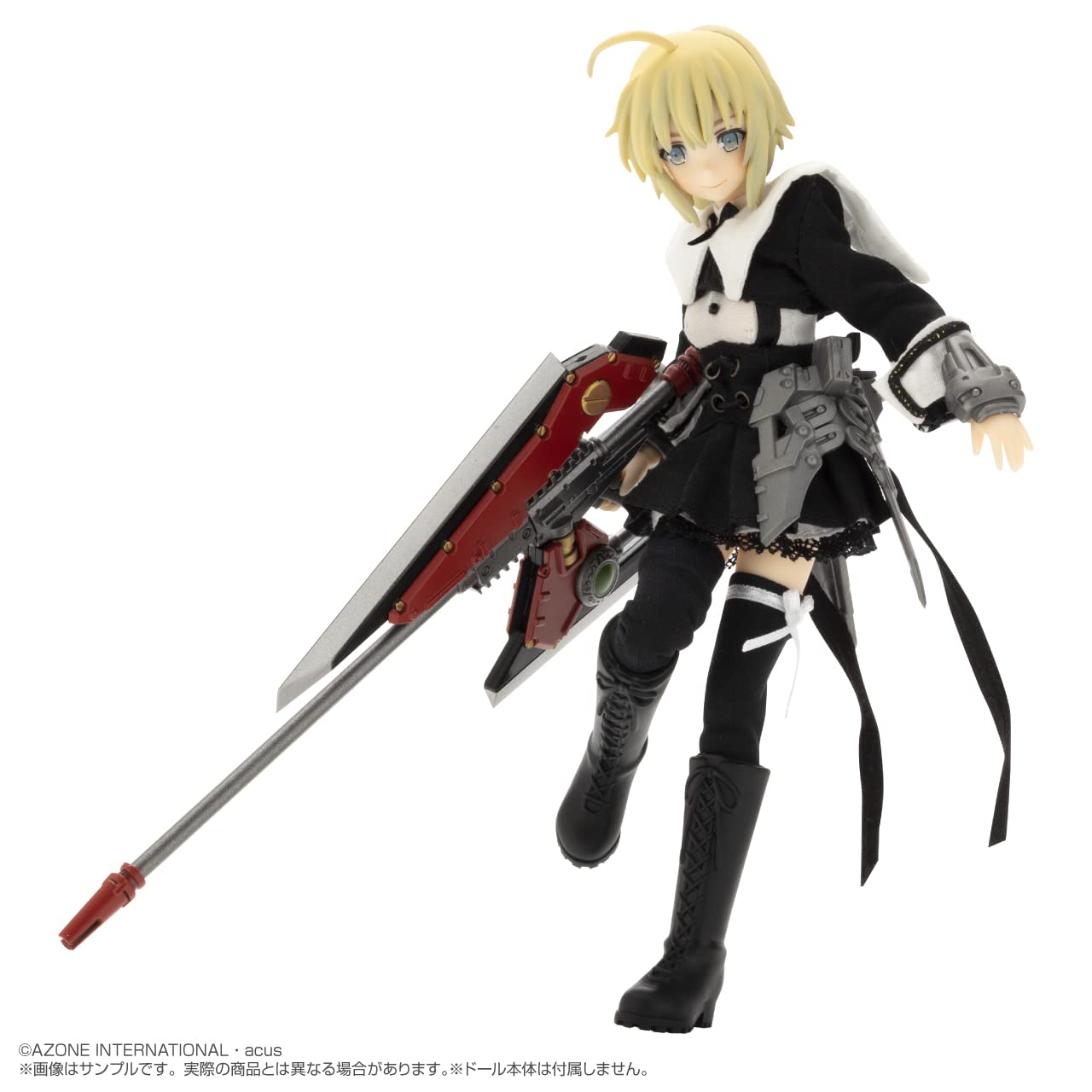 Azone Intl Japan Assault Lily Asterion Red 1/12 Plastic Assembled & Painted Arms Collection Aas001-Asr- Japan Figure Store - #1 Bring To You The Best Japanese Goods