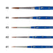 Athena Lovia 7250 Series #6 Comma Stroke Brush- Japan Figure Store - #1 Bring To You The Best Japanese Goods