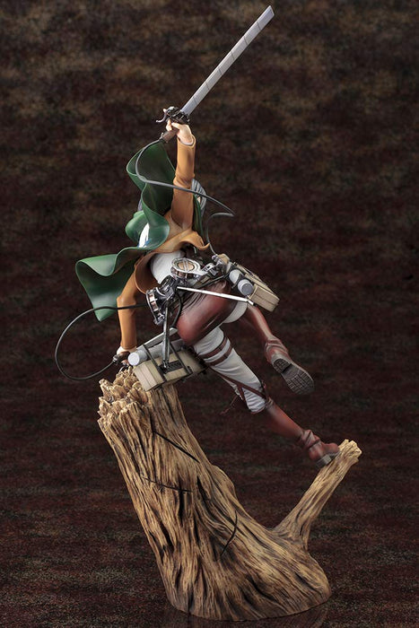 Kotobukiya Attack On Titan Mikasa Ackerman 1/8 Scale Artfx J Renewal Ver. Painted PVC Figure- Japan Figure Store - #1 Bring To You The Best Japanese Goods
