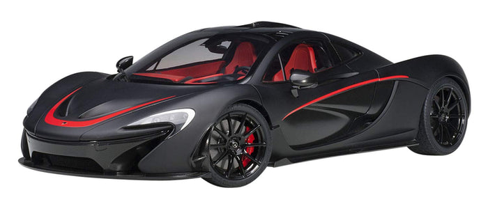 Autoart 1/12 McLaren P1 Matte Black/Red- Japan Figure Store - #1 Bring To You The Best Japanese Goods