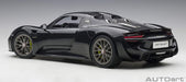 Autoart 1/12 Porsche 918 Spider Black Metallic- Japan Figure Store - #1 Bring To You The Best Japanese Goods