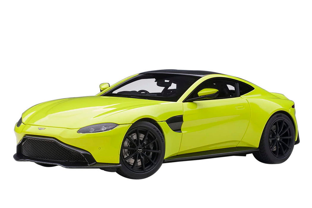 Autoart 1/18 Aston Martin Vantage 70279 Lime/Carbon Black- Japan Figure Store - #1 Bring To You The Best Japanese Goods