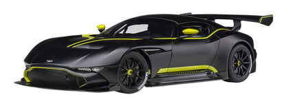 Autoart 1/18 Aston Martin Vulcan Matte Black/Lime Green Stripe- Japan Figure Store - #1 Bring To You The Best Japanese Goods
