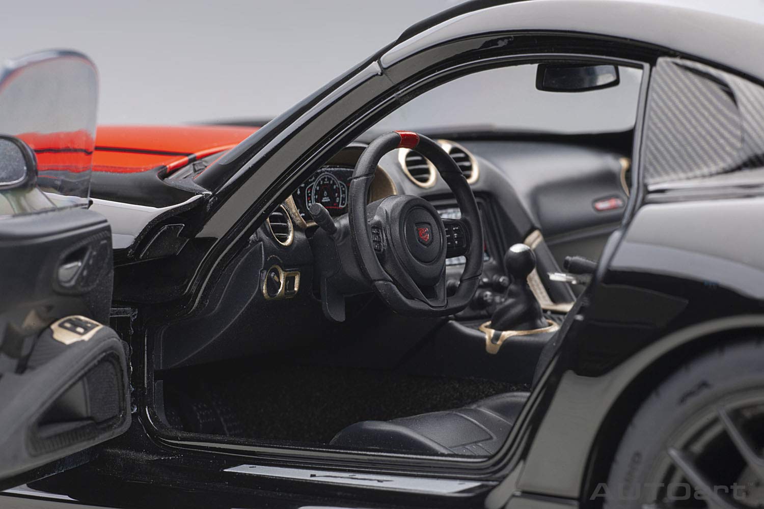 Autoart 1/18 Dodge Viper ACR Black/Red 71732- Japan Figure Store - #1 Bring To You The Best Japanese Goods
