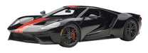 Autoart 1/18 Ford GT 2017 Black/Orange Stripe- Japan Figure Store - #1 Bring To You The Best Japanese Goods