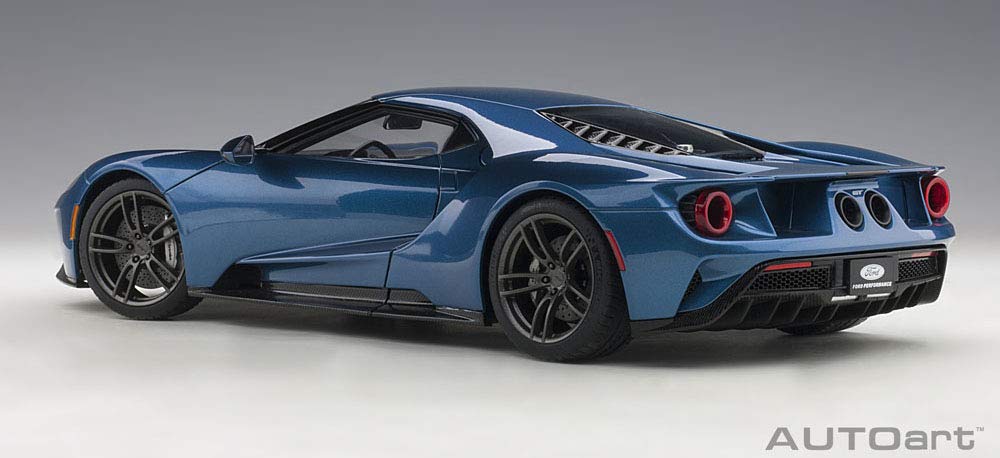 Autoart 1/18 Ford GT 2017 Blue- Japan Figure Store - #1 Bring To You The Best Japanese Goods