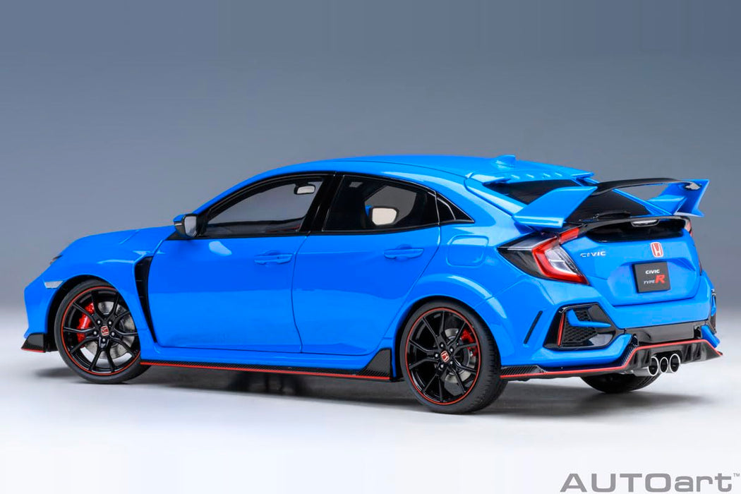 Autoart 1/18 Honda Civic Type R Fk8 2021 Racing Blue Pearl- Japan Figure Store - #1 Bring To You The Best Japanese Goods