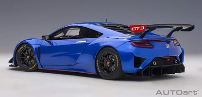Autoart 1/18 Honda NSX GT3 2018 81896 Hyper Blue- Japan Figure Store - #1 Bring To You The Best Japanese Goods