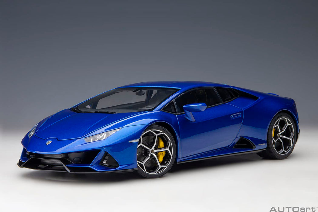 Autoart 1/18 Lamborghini Huracan Evo Blue- Japan Figure Store - #1 Bring To You The Best Japanese Goods