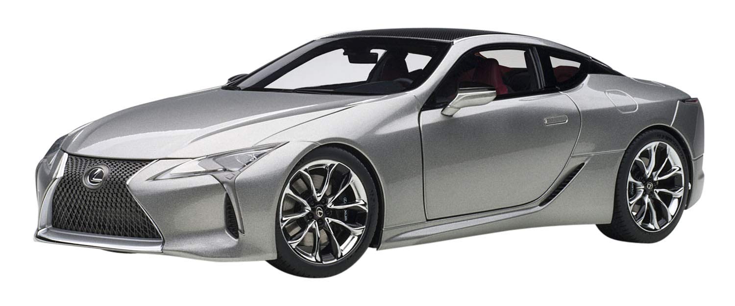 Autoart 1/18 Lexus LC500 Titanium Silver/Dark Rose- Japan Figure Store - #1 Bring To You The Best Japanese Goods