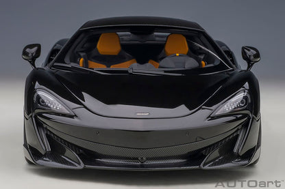 Autoart 1/18 McLaren 600LT 76081 Black/Carbon Roof- Japan Figure Store - #1 Bring To You The Best Japanese Goods
