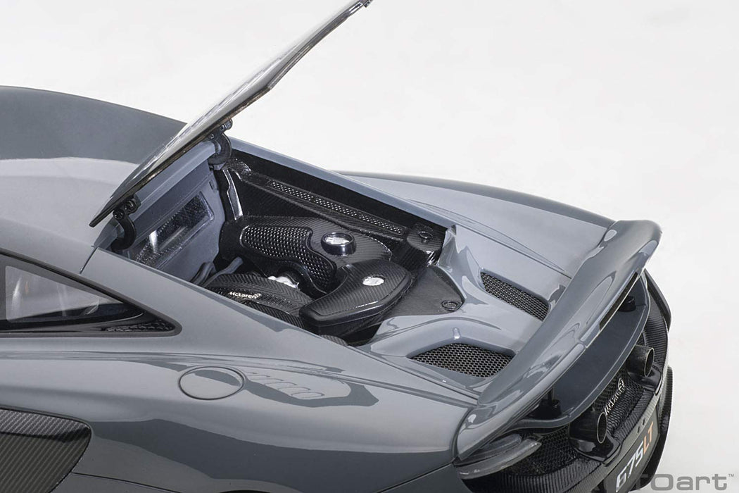 Autoart McLaren 675 LT Gray Model Car 1/18 Scale Finished Product- Japan Figure Store - #1 Bring To You The Best Japanese Goods