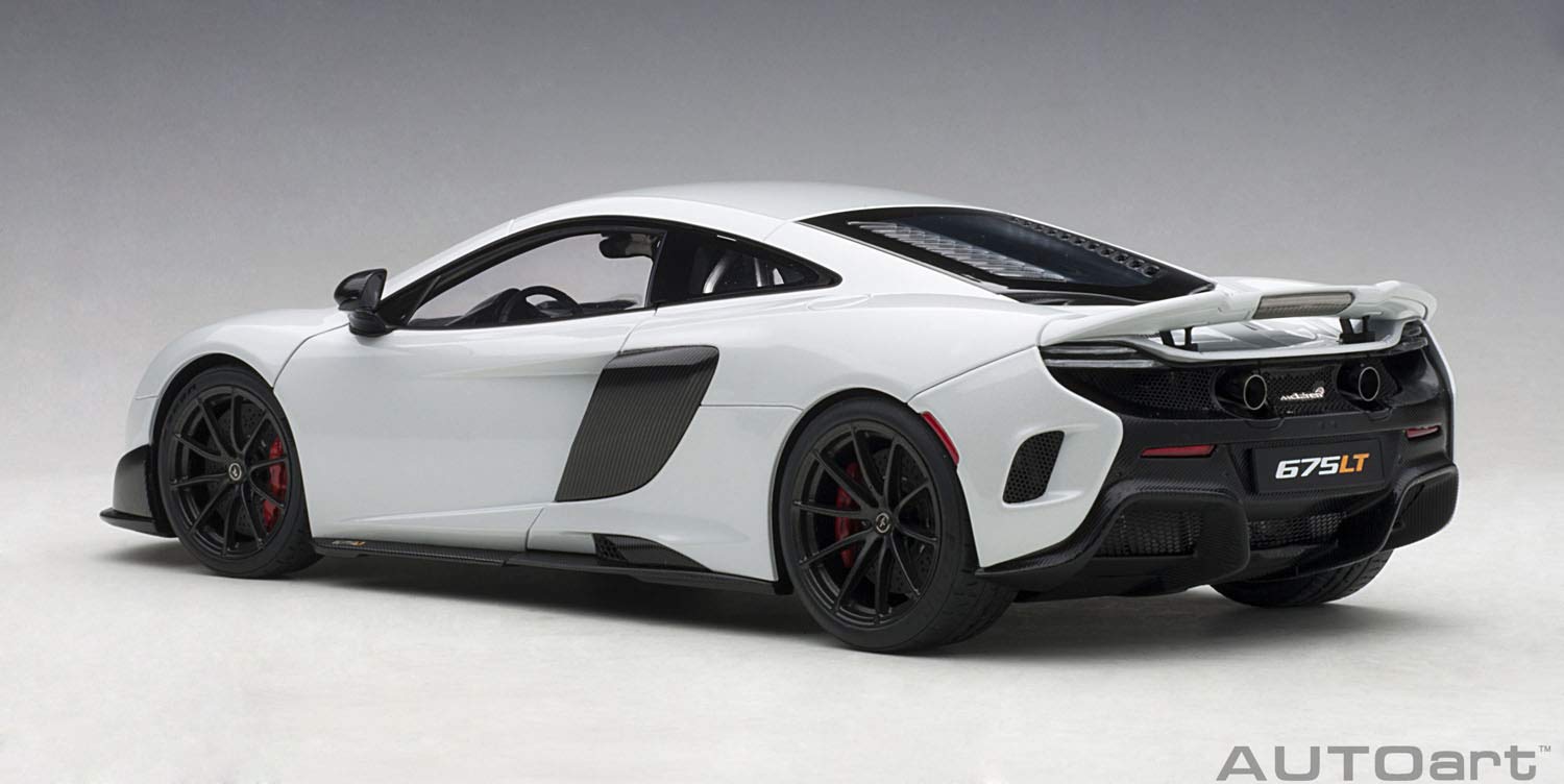Autoart 1/18 McLaren 675LT White- Japan Figure Store - #1 Bring To You The Best Japanese Goods
