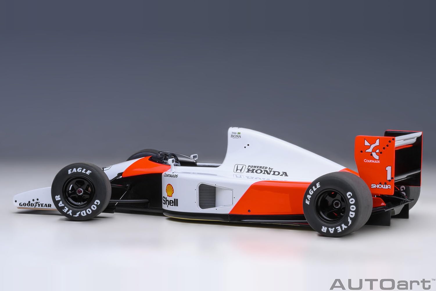 Autoart 1/18 Scale Mclaren Honda Mp4/6 1991 Japanese GP Ayrton Senna Model- Japan Figure Store - #1 Bring To You The Best Japanese Goods
