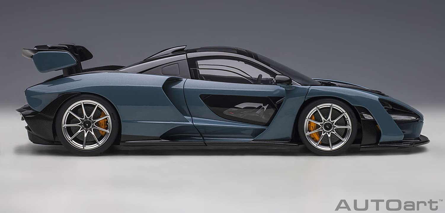 Autoart 1/18 McLaren Senna 76077 Pearl Gray- Japan Figure Store - #1 Bring To You The Best Japanese Goods