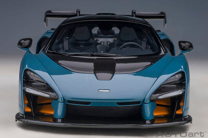 Autoart 1/18 McLaren Senna 76077 Pearl Gray- Japan Figure Store - #1 Bring To You The Best Japanese Goods