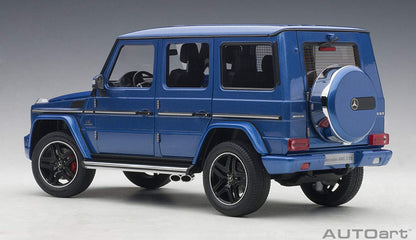 Autoart 1/18 Mercedes AMG G63 2017 Blue- Japan Figure Store - #1 Bring To You The Best Japanese Goods