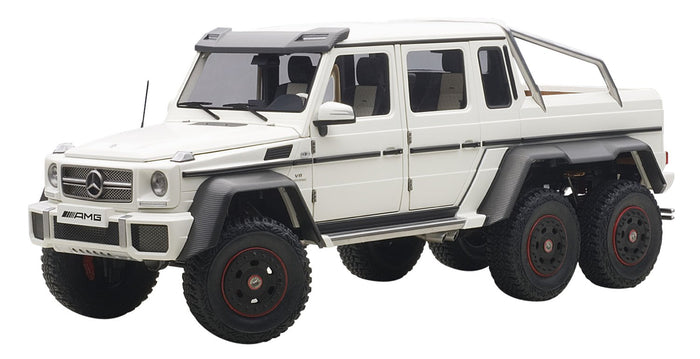 Autoart 1:18 Mercedes G63 AMG 6x6 White- Japan Figure Store - #1 Bring To You The Best Japanese Goods