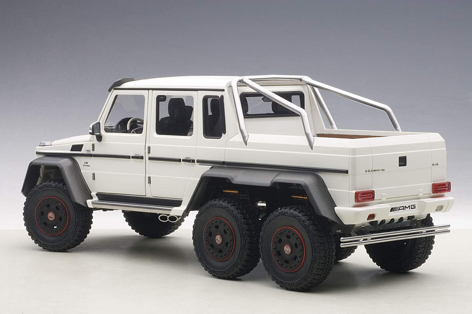 Autoart 1:18 Mercedes G63 AMG 6x6 White- Japan Figure Store - #1 Bring To You The Best Japanese Goods