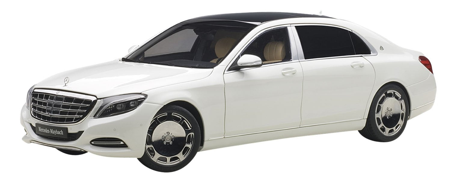 Autoart 1/18 Mercedes-Maybach S 600 White- Japan Figure Store - #1 Bring To You The Best Japanese Goods