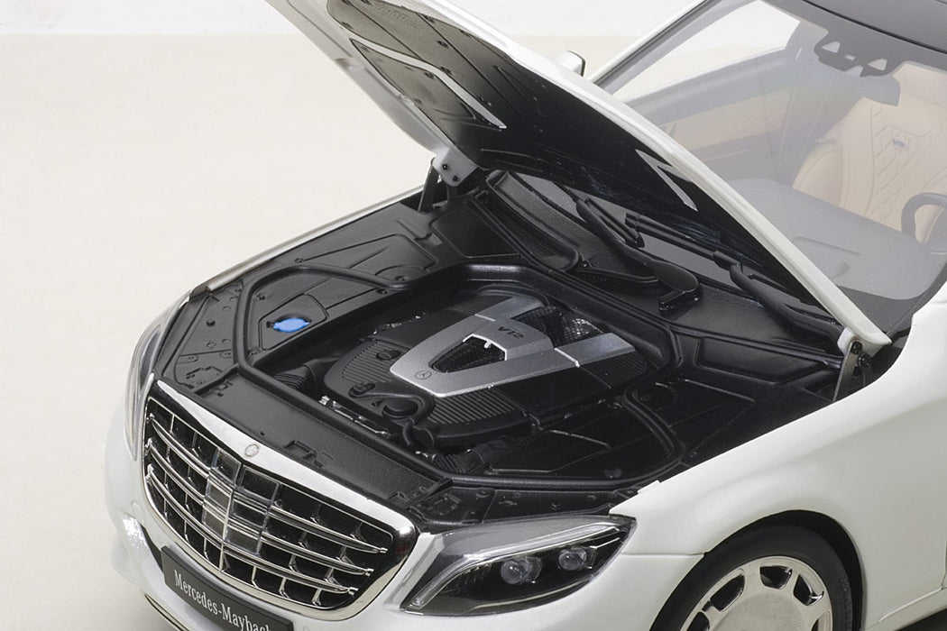 Autoart 1/18 Mercedes-Maybach S 600 White- Japan Figure Store - #1 Bring To You The Best Japanese Goods