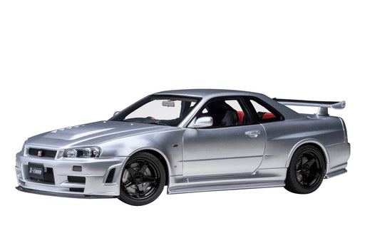 Autoart Nismo R34 GT-R Z-Tune 1/18 Scale Silver Finished Model Car- Japan Figure Store - #1 Bring To You The Best Japanese Goods