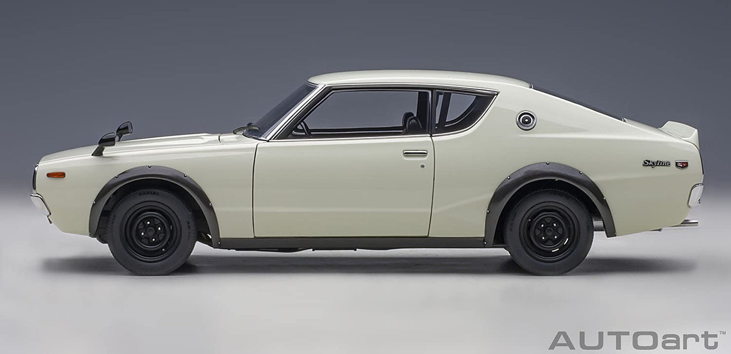 Autoart 1/18 Nissan Skyline 2000 Gt-R Kpgc110 White 77472- Japan Figure Store - #1 Bring To You The Best Japanese Goods