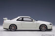 Autoart 1/18 Nissan Skyline GTR R34 V Spec II White Pearl 77406- Japan Figure Store - #1 Bring To You The Best Japanese Goods