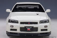 Autoart 1/18 Nissan Skyline GTR R34 V Spec II White Pearl 77406- Japan Figure Store - #1 Bring To You The Best Japanese Goods