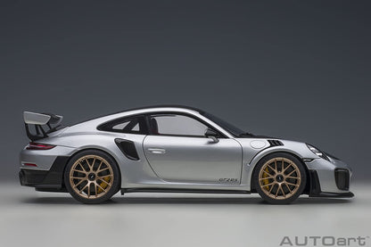 Autoart 1/18 Porsche 911 Gt2 Rs Weissach Pkg 78174 Silver/Carbon- Japan Figure Store - #1 Bring To You The Best Japanese Goods
