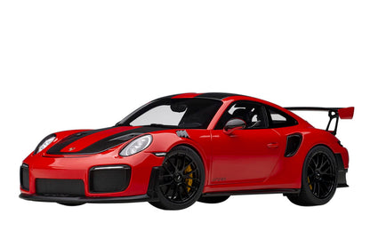 Autoart 1/18 Porsche 911 (991.2) GT2 RS Weissach Pkg 78173 Red/Carbon Black- Japan Figure Store - #1 Bring To You The Best Japanese Goods