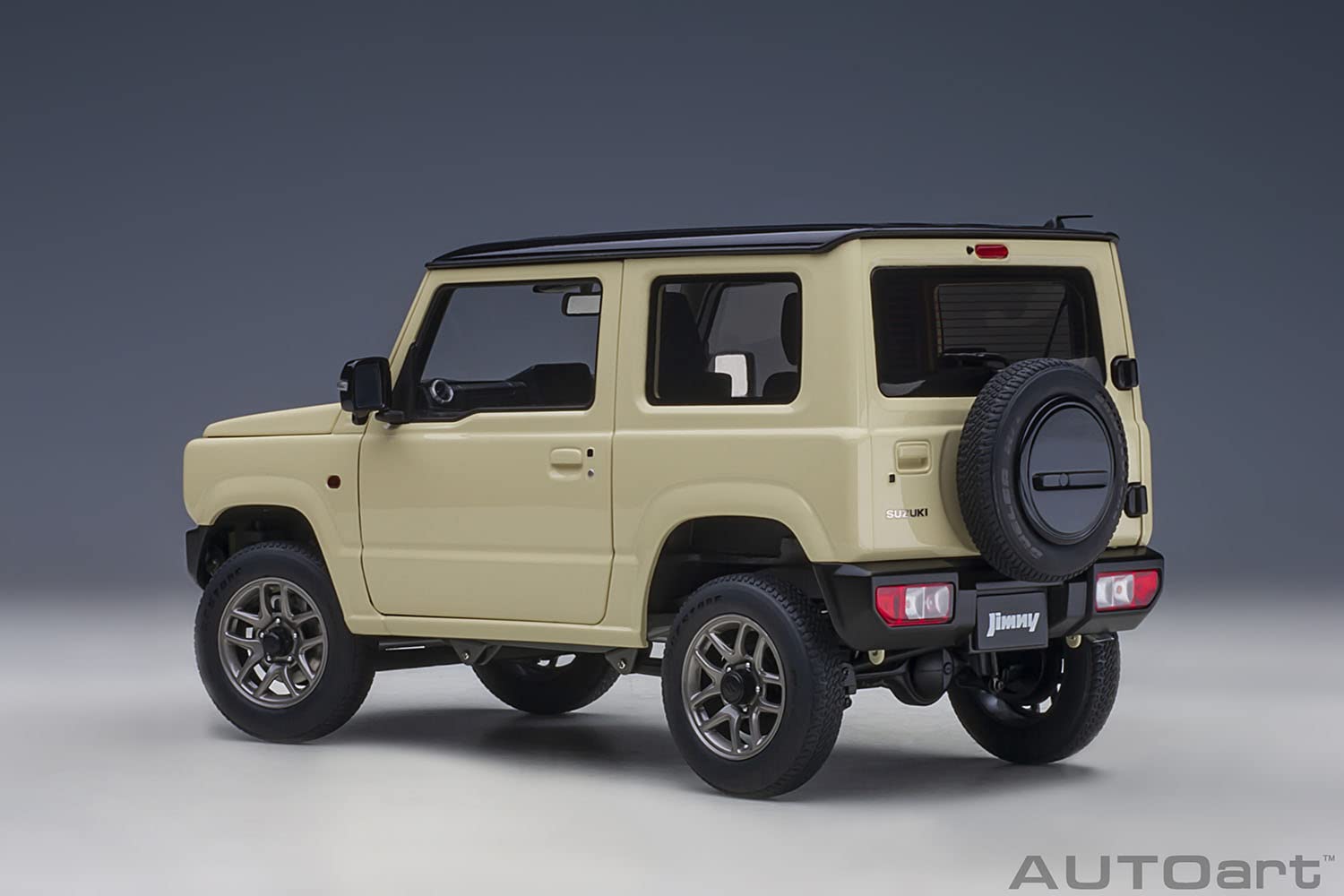 Autoart 1/18 Suzuki Jimny Jb64 Ivory/Black 78500- Japan Figure Store - #1 Bring To You The Best Japanese Goods