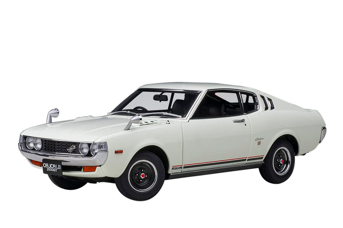 Autoart 1/18 Toyota Celica Liftback 2000Gt (Ra25) 1973 White- Japan Figure Store - #1 Bring To You The Best Japanese Goods