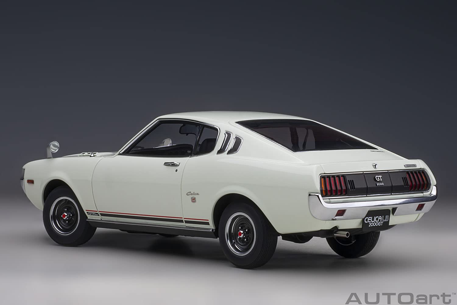Autoart 1/18 Toyota Celica Liftback 2000Gt (Ra25) 1973 White- Japan Figure Store - #1 Bring To You The Best Japanese Goods