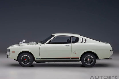 Autoart 1/18 Toyota Celica Liftback 2000Gt (Ra25) 1973 White- Japan Figure Store - #1 Bring To You The Best Japanese Goods