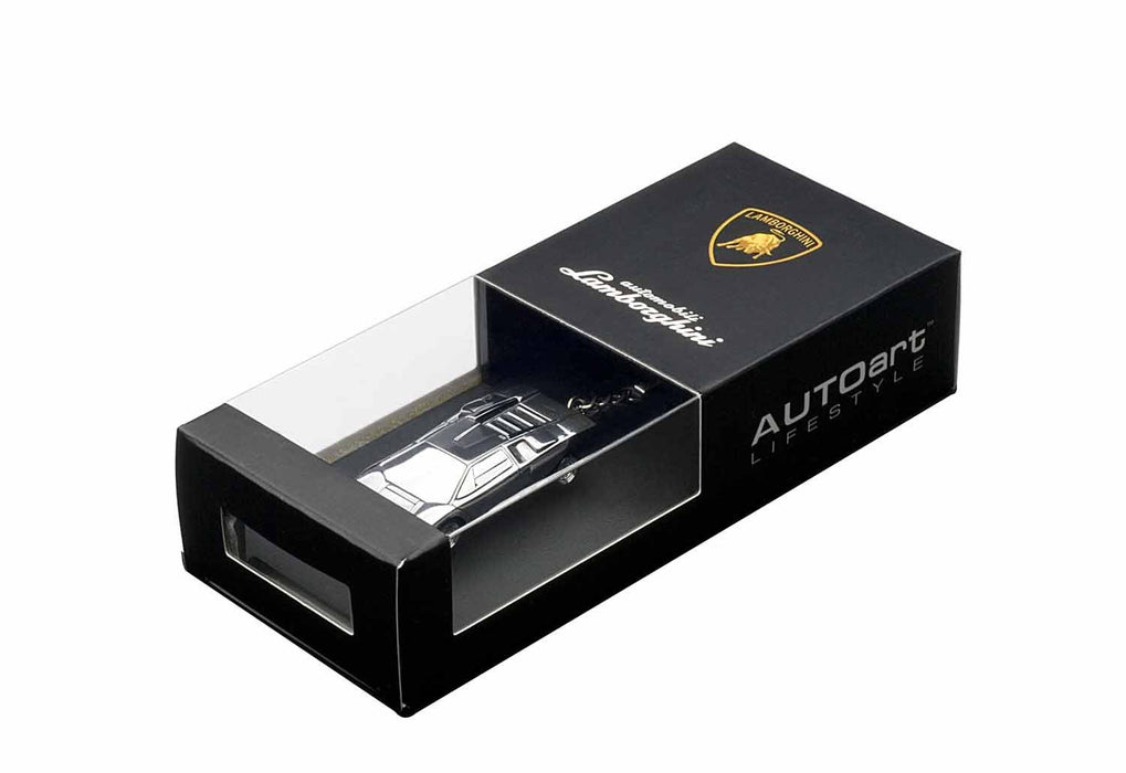 Autoart 1/87 Lamborghini Countach Keychain (Aluminum)- Japan Figure Store - #1 Bring To You The Best Japanese Goods