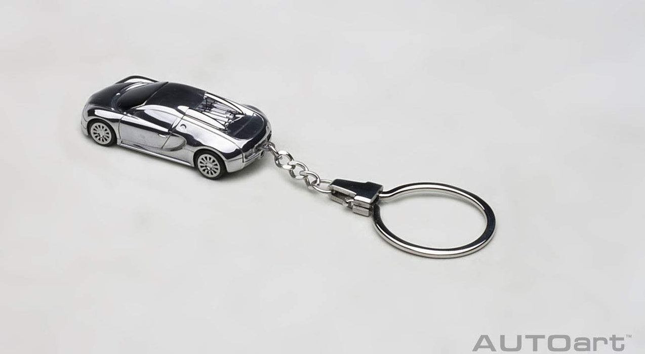 Autoart Bugatti Veyron Keychain 1/87 Scale Aluminum Design- Japan Figure Store - #1 Bring To You The Best Japanese Goods