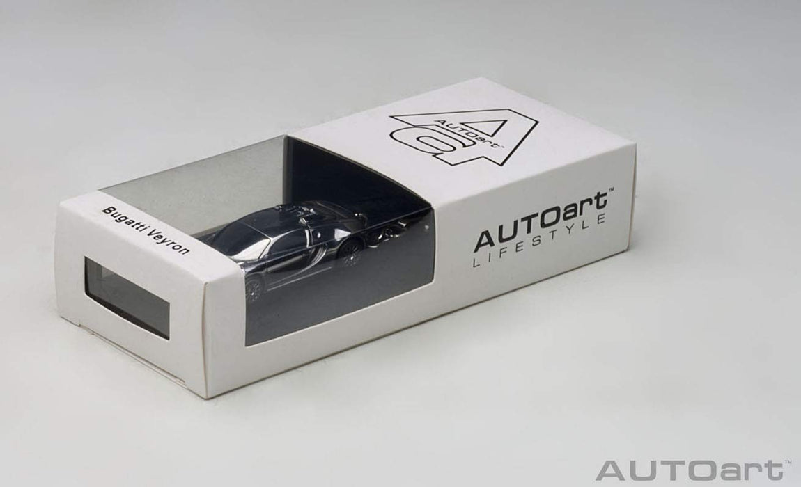 Autoart Bugatti Veyron Keychain 1/87 Scale Aluminum Design- Japan Figure Store - #1 Bring To You The Best Japanese Goods