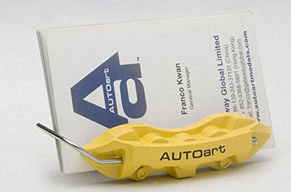 Autoart Yellow Brake Caliper Name Card Holder Finished Product- Japan Figure Store - #1 Bring To You The Best Japanese Goods