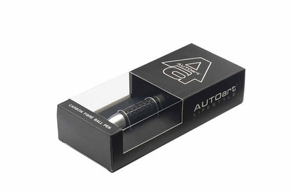 Autoart Carbon Fiber Retractable Ballpoint Pen with Keychain Attachment- Japan Figure Store - #1 Bring To You The Best Japanese Goods