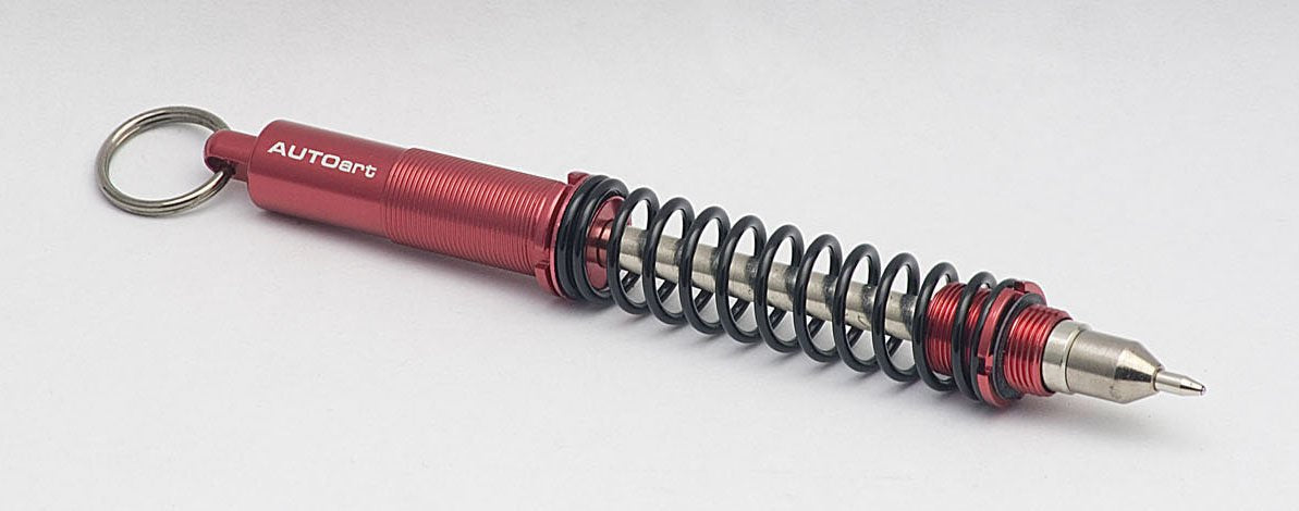 Autoart Red Long Suspension Pen - High Quality Completed Product- Japan Figure Store - #1 Bring To You The Best Japanese Goods