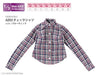 Azo2 Check Shirt For 48Cm / 50Cm Blue Check (For Dolls)- Japan Figure Store - #1 Bring To You The Best Japanese Goods