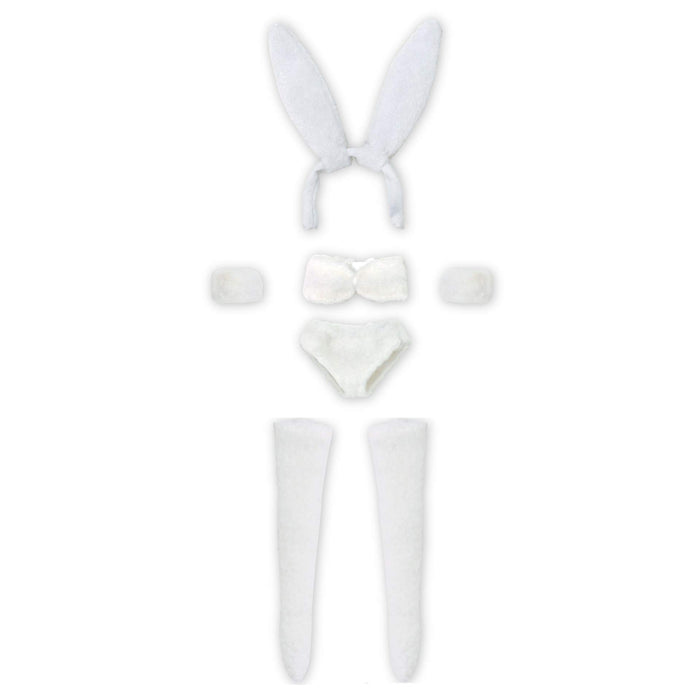 AZONE Pic337-Wht 1/12 Picco Neemo Fluffy Bunny Set White- Japan Figure Store - #1 Bring To You The Best Japanese Goods